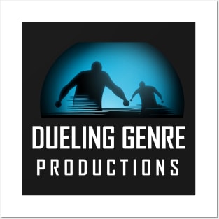 Dueling Genre Color Logo Posters and Art